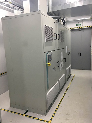 Оснащение высоковольтным частотно-регулируемым приводом Siemens в блочно-модульном здании двигателя вентилятора 500 кВт вспомогательного котла Н-701
